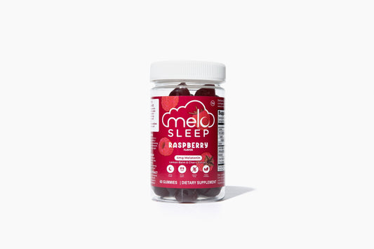 MELO Sleep Gummies - Raspberry (60CT Bottle)