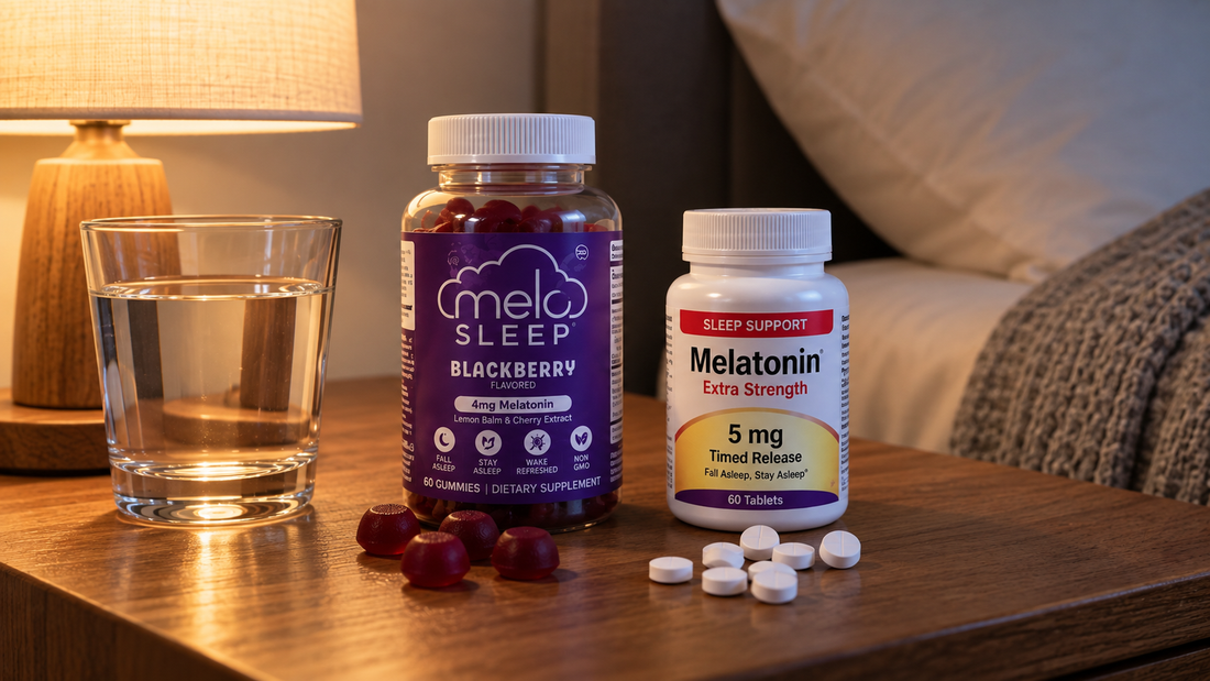 Melatonin Gummies vs. Pills: Which Is Better for Sleep?