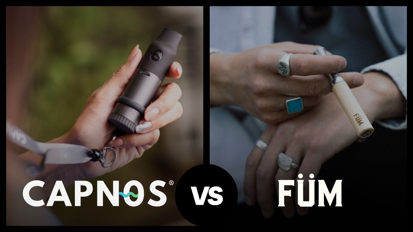 Capnos versus FÜM inhalers