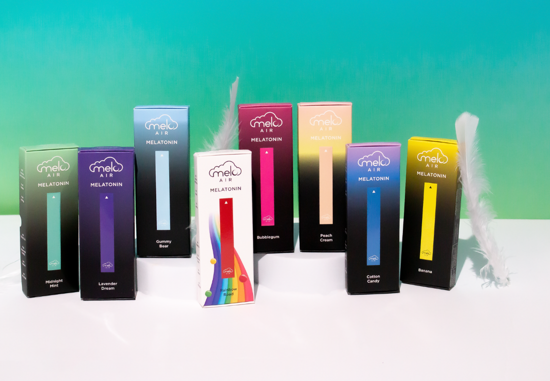 selection of nicotine alternative vapes