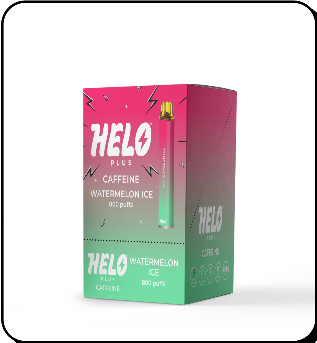 HELO Watermelon Ice Vape | Disposable Diffuser | Nicotine Free MELO Labs, Inc. HELO Watermelon Ice Vape | Disposable Diffuser | Nicotine Free MELO Labs, Inc.