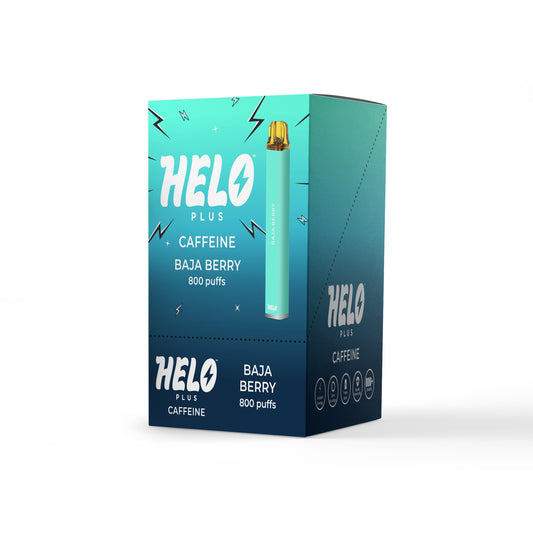 HELO Plus Caffeine Vape | Banana Ice Flavor | 10 Pack | Nicotine Free MELO Labs, Inc. HELO Plus Caffeine Vape | Banana Ice Flavor | 10 Pack | Nicotine Free MELO Labs, Inc.