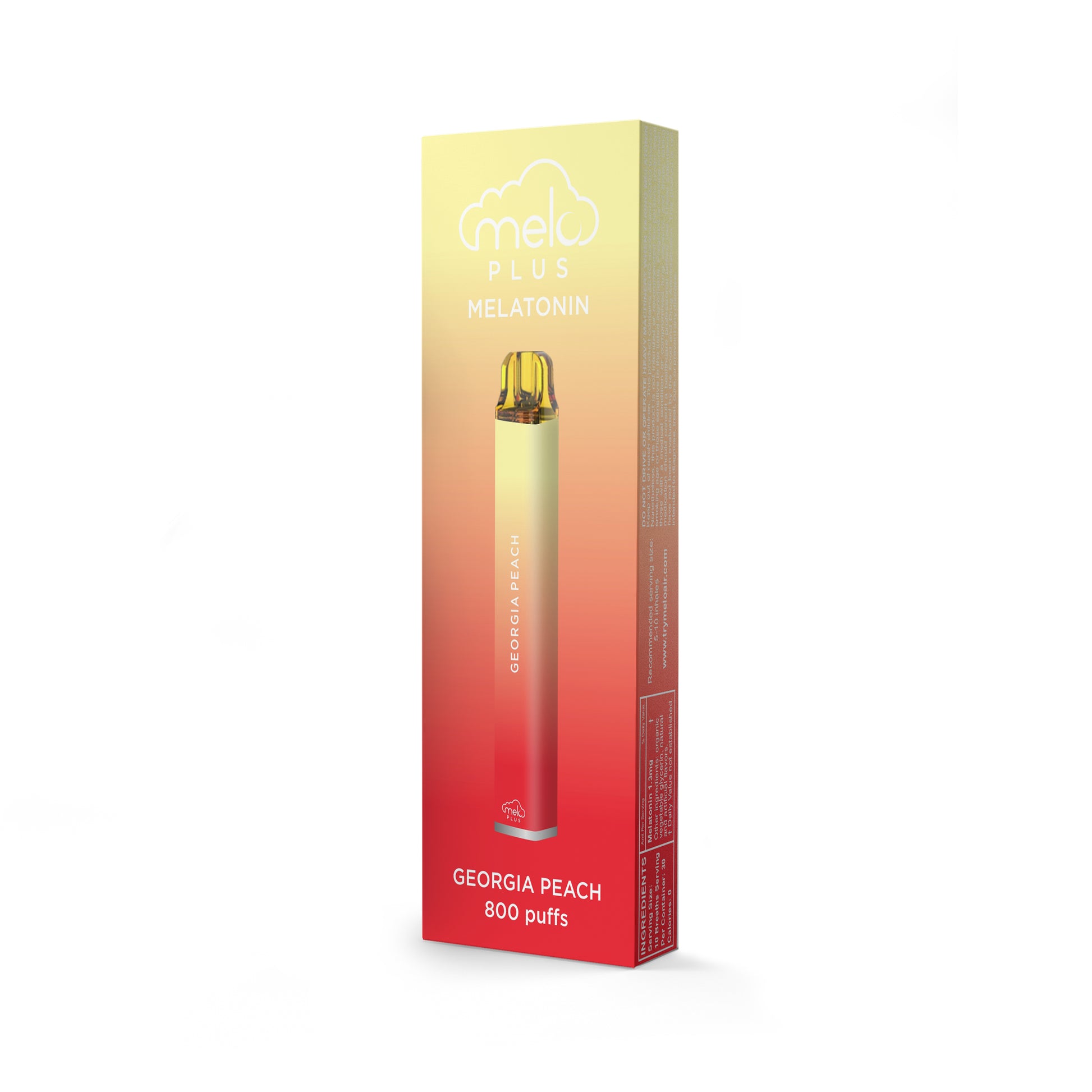 MELO Georgia Peach Vape | Disposable Diffuser | Nicotine Free MELO Labs, Inc. MELO Georgia Peach Vape | Disposable Diffuser | Nicotine Free MELO Labs, Inc.