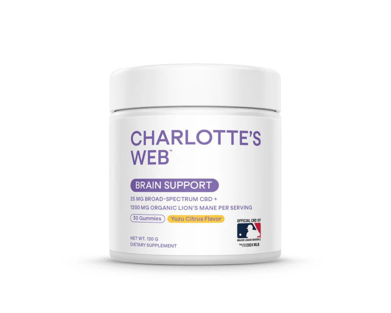 Container of Charlotte's Web Brain Support Gummies