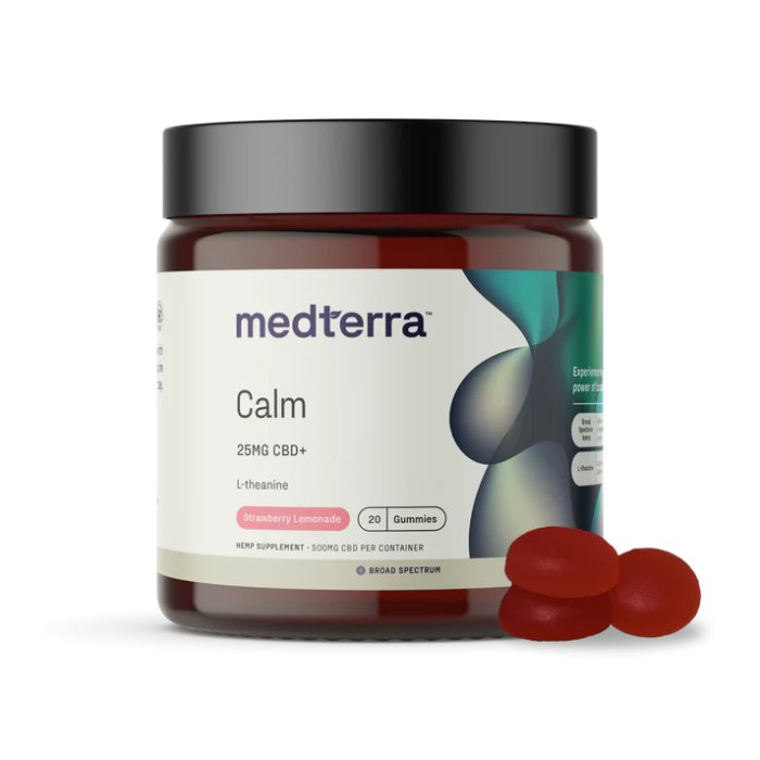 bottle of MedTerra CBD Gummies