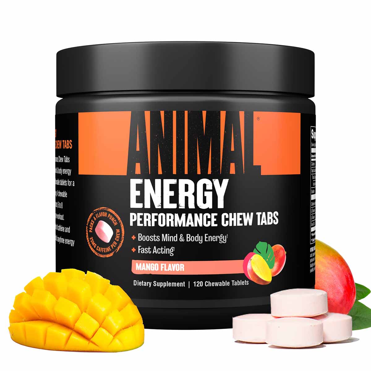 Animal Energy Chews in Mango flavor