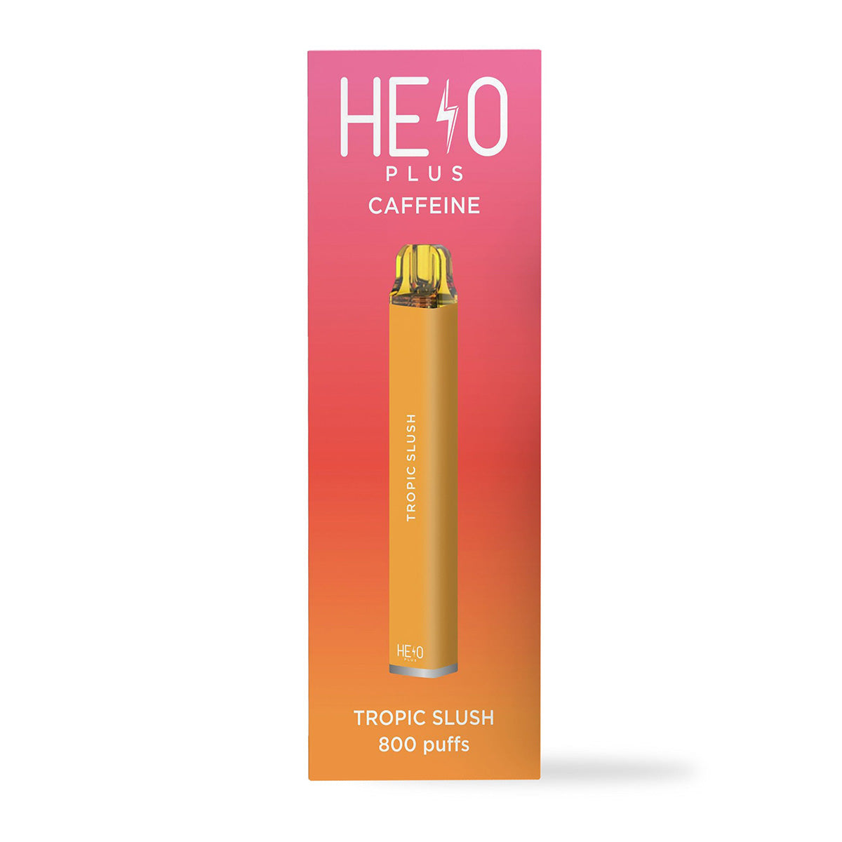 single pack of HELO Plus Caffeine Vape in Tropic Slush flavor