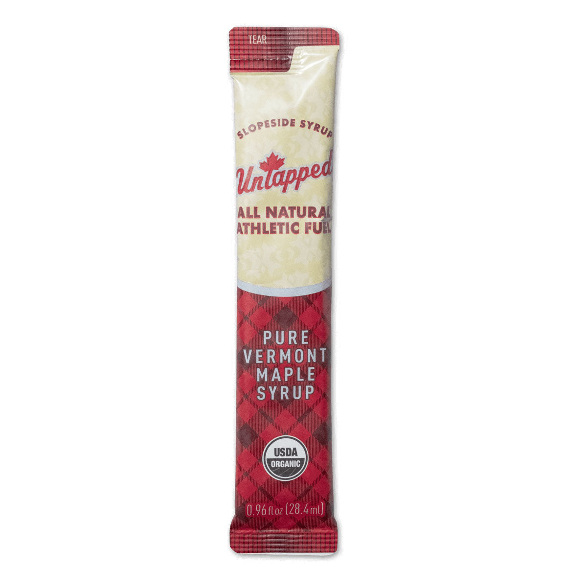 Untapped Maple Syrup packet
