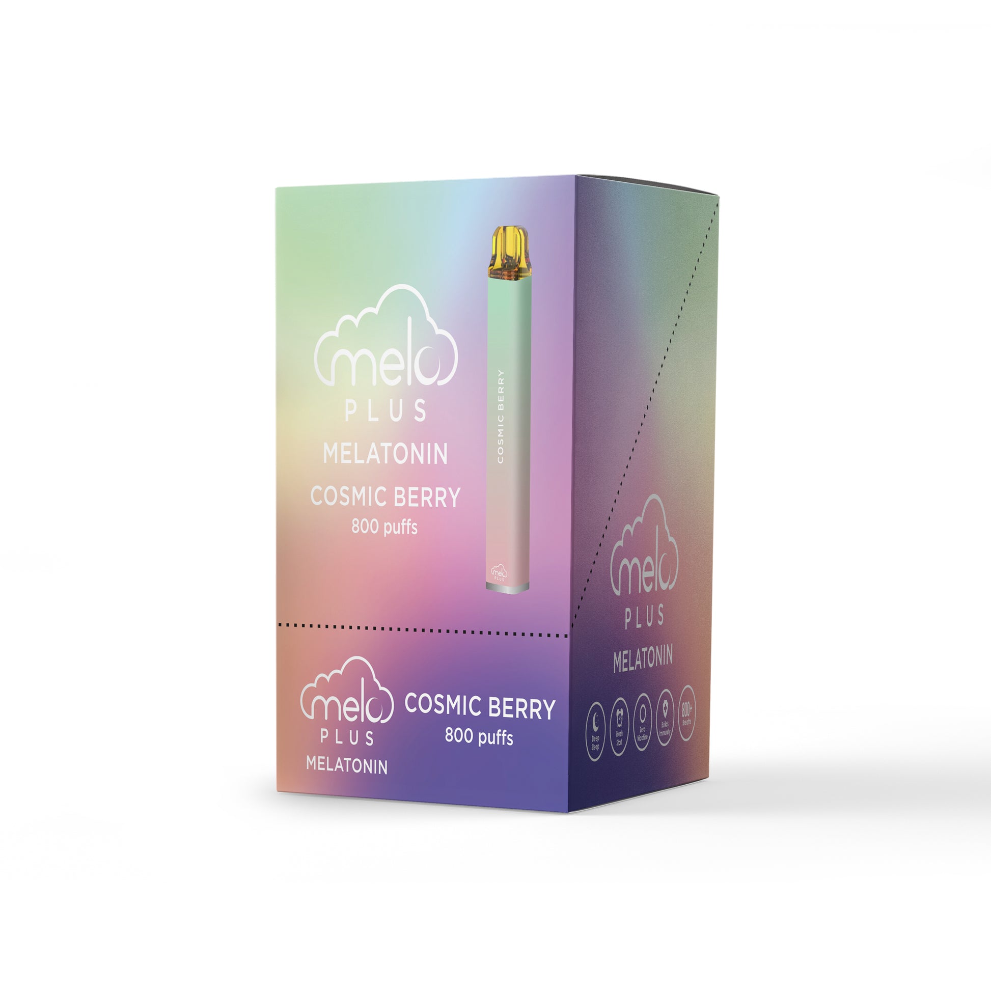 MELO Plus Melatonin Vapes Night After Night of Peaceful Slumber MELO Labs, Inc. MELO Plus Melatonin Vapes Night After Night of Peaceful Slumber MELO Labs, Inc.