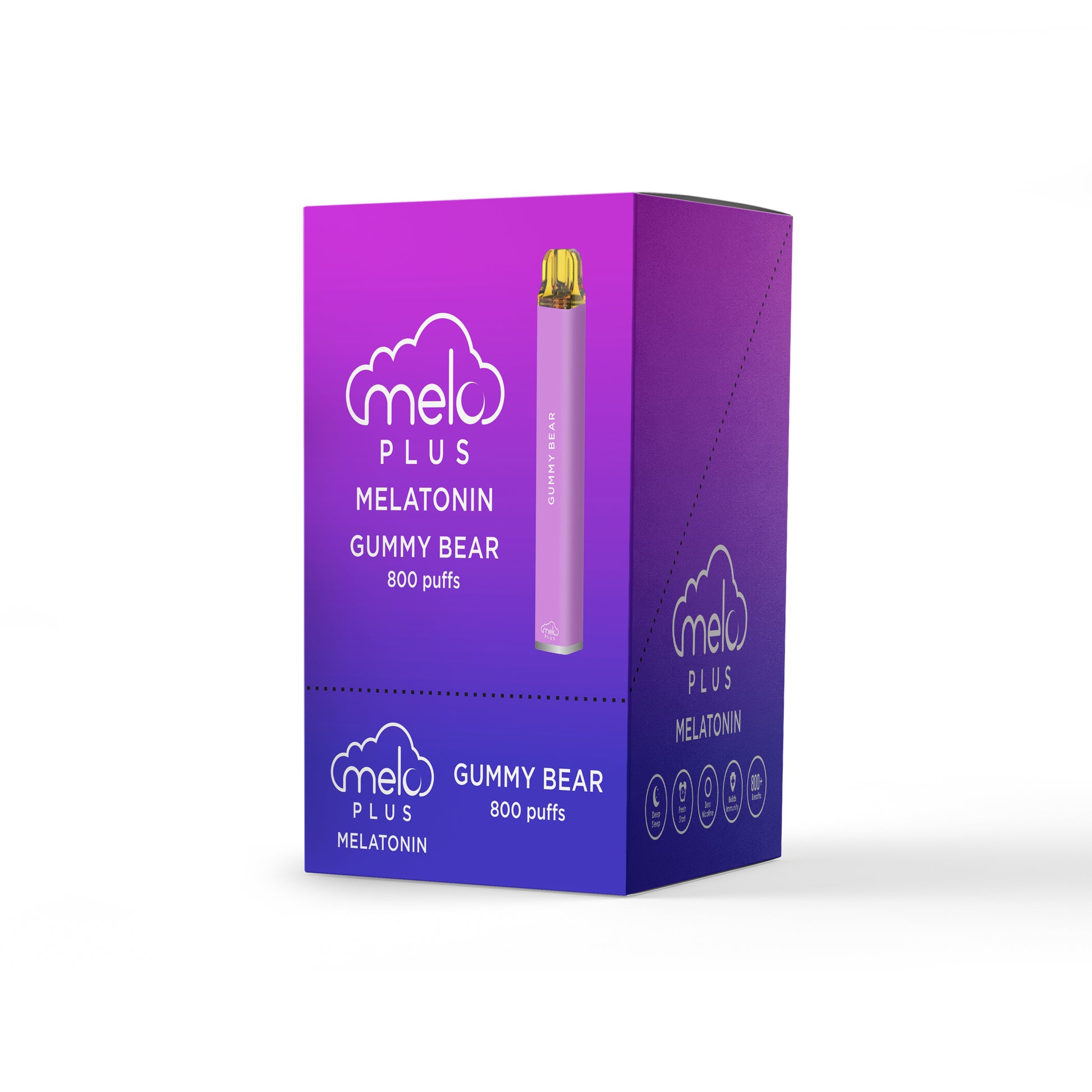 MELO Plus Melatonin Vapes Night After Night of Peaceful Slumber MELO Labs, Inc. MELO Plus Melatonin Vapes Night After Night of Peaceful Slumber MELO Labs, Inc.