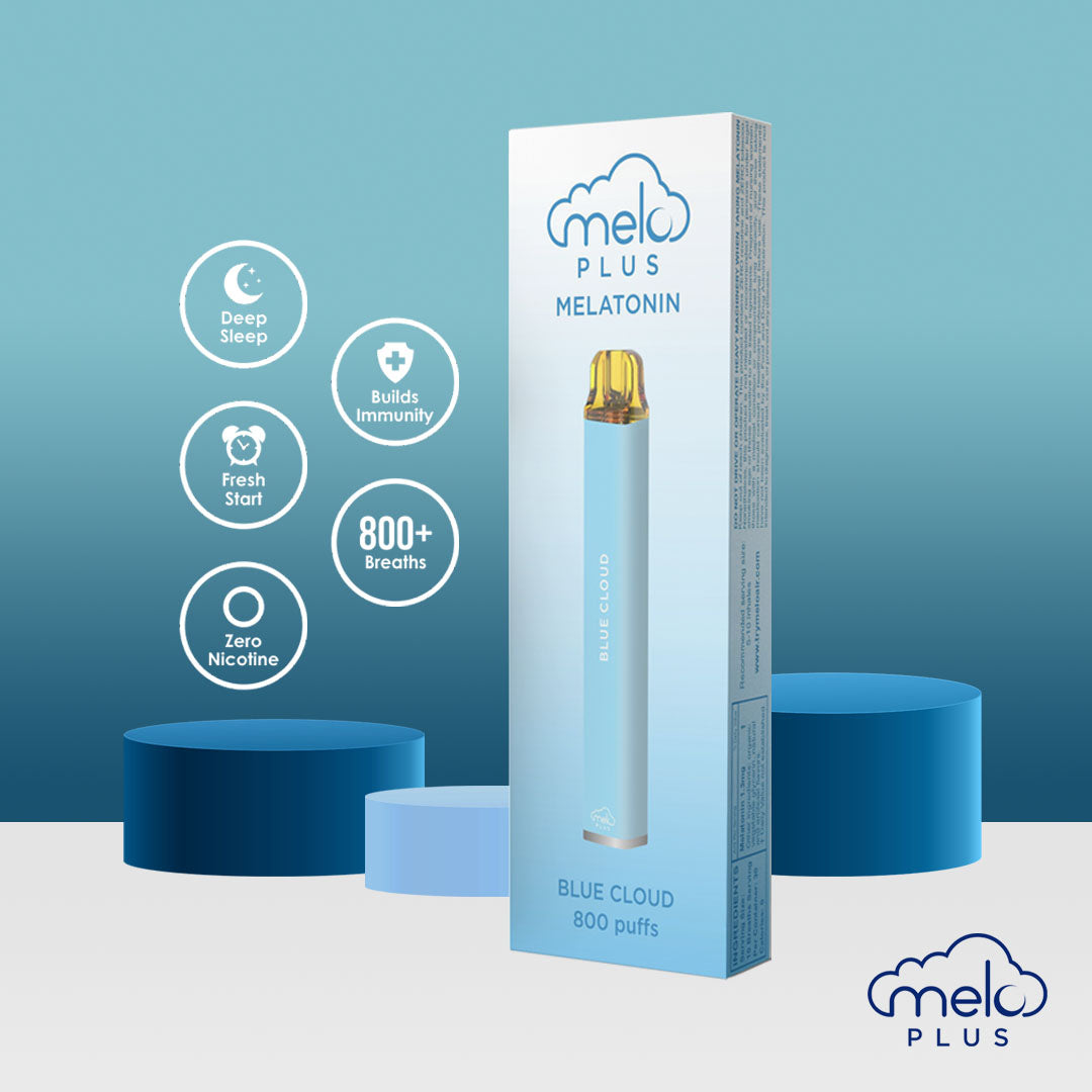 MELO Blue Cloud Vape | Disposable Diffuser | Nicotine Free – MELO