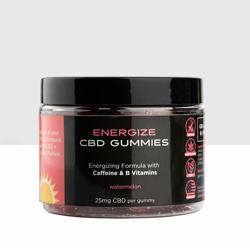 bottle of CBD for Life Energize CBD Gummies