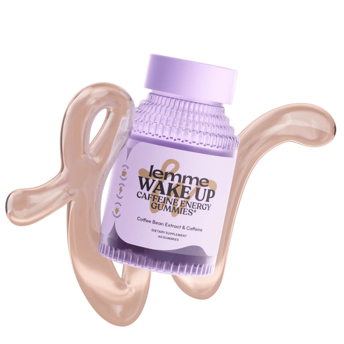 bottle of Lemme Wake Up Gummies