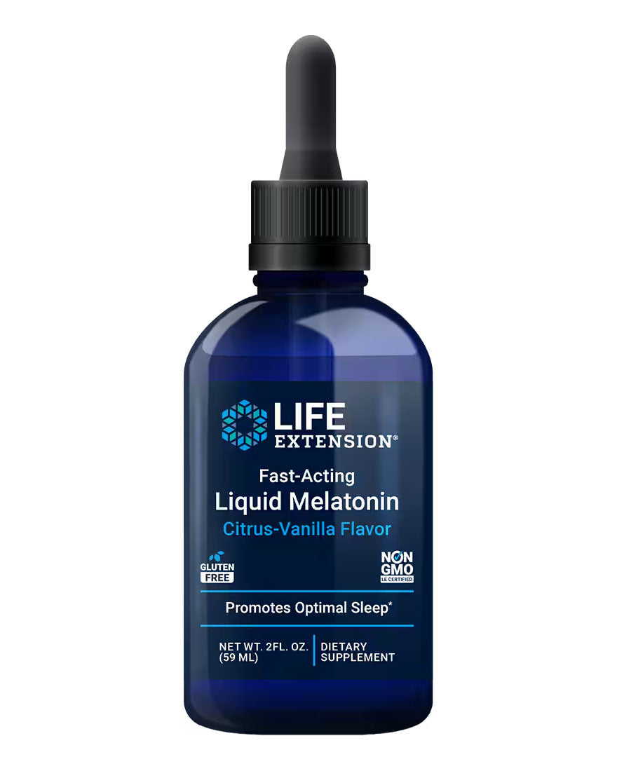 Life Extension Fast-Acting Liquid Melatonin in Citrus-Vanilla flavor
