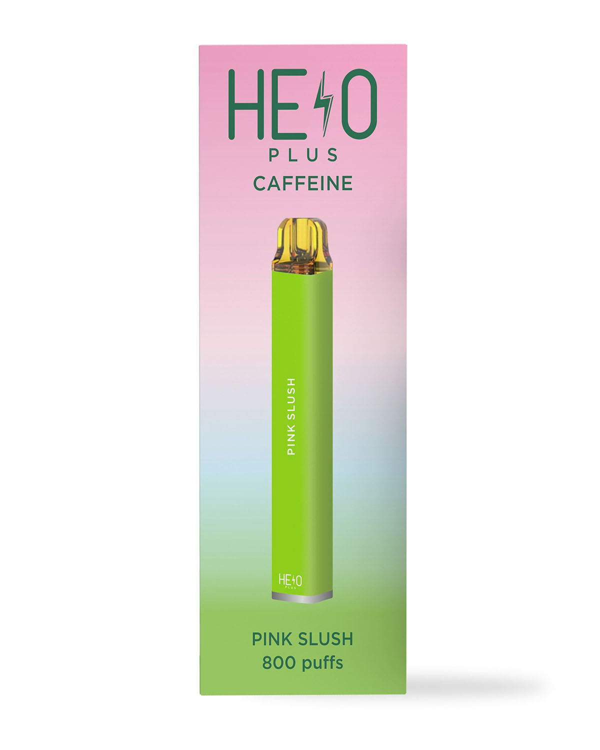 single box packaging of HELO Plus Caffeine Diffuser in Pink Slush flavor