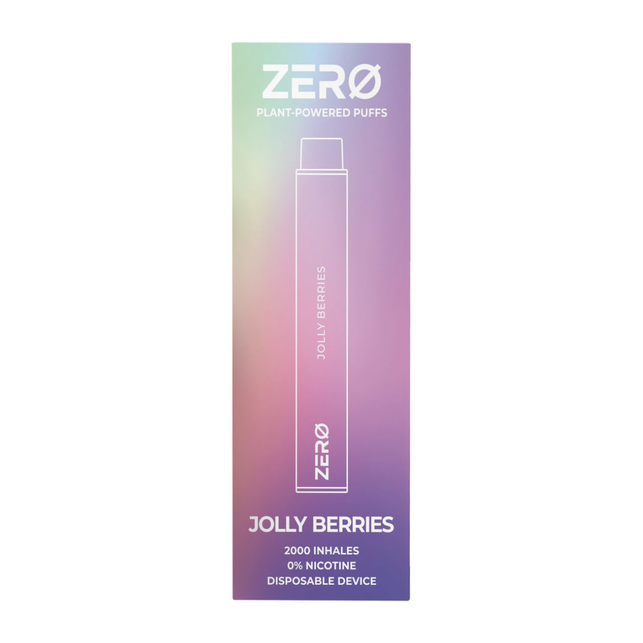 Zero – Plant Powered Aromatherapy Device, Single Pack in Jolly Berries flavor