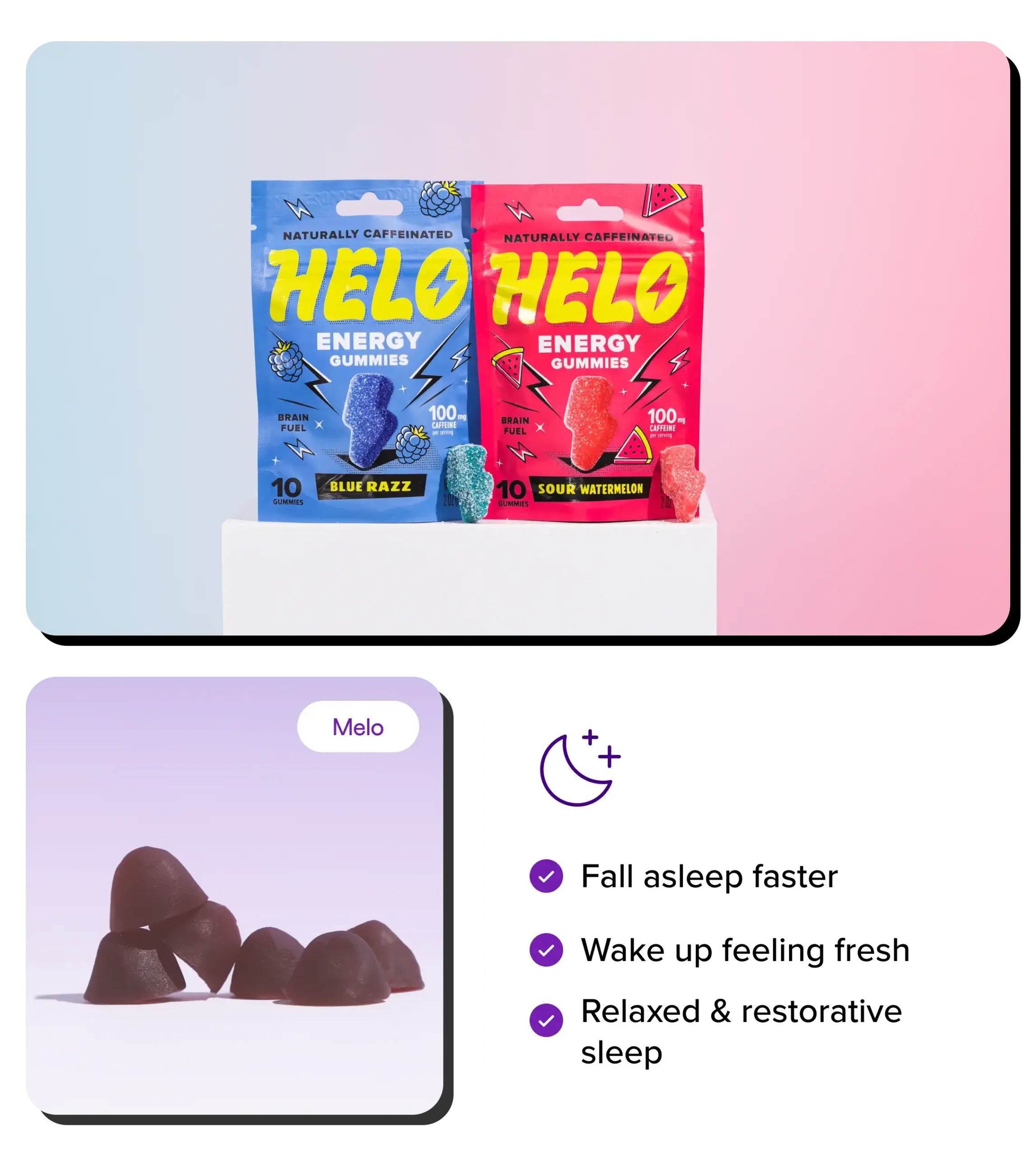 Some days you need a boost. Some nights you need rest. We've got your 24 hours covered
