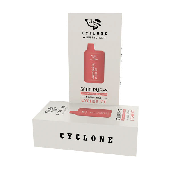 Cyclone Pods Super Gust disposable vape package