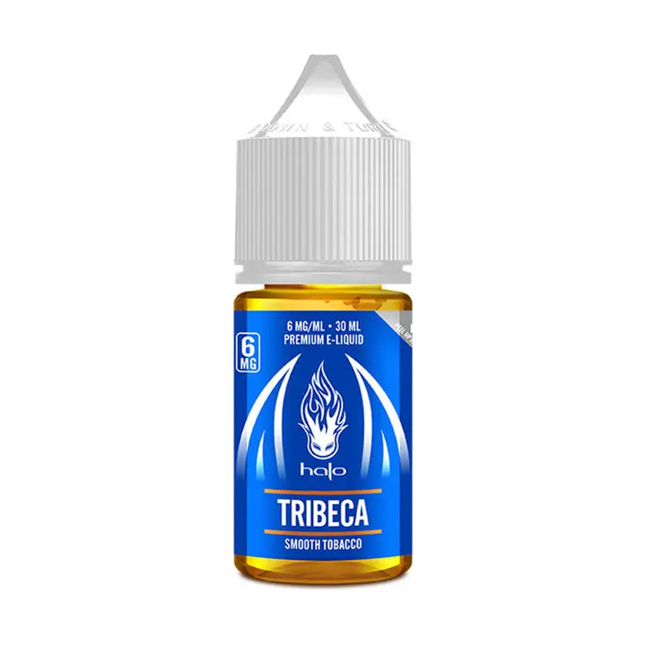 bottle of Halo vape juice