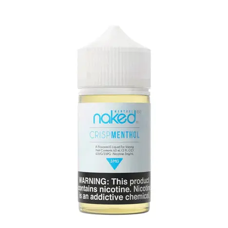bottle of Naked 100 vape juice