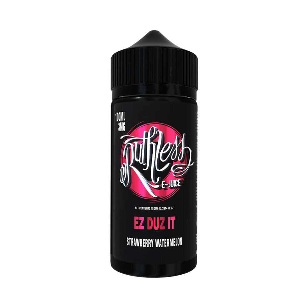 bottle of Ruthless Vapor's vape juice