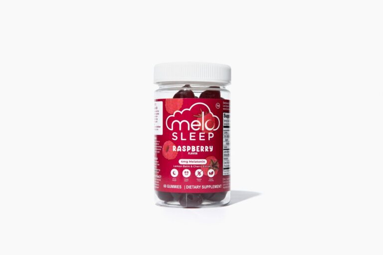 MELO Sleep Gummies - Raspberry (60CT Bottle)